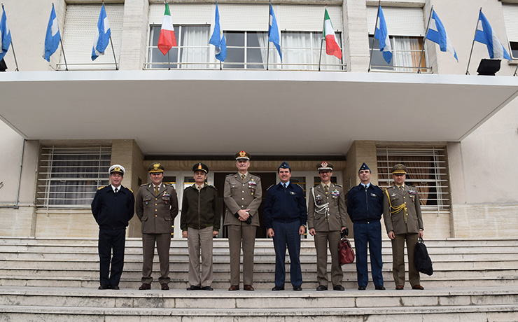 Foto grupal en la entrada